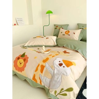 Bộ chăn ga gối lụa 100s luxury cho bé cực hot