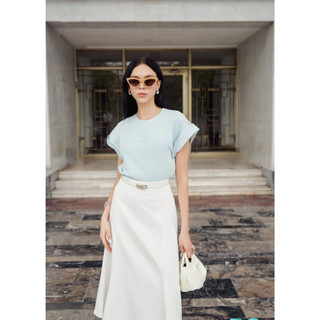D.CHIC Áo tay cộc cổ tròn MS: 1812503