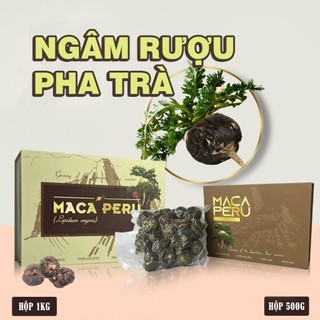 Sâm Maca Peru ĐEN- CỦ KHÔ THƯỢNG HẠNG 1KG-Chính ngạch Peru-ngâm rượu, sắc thuốc...