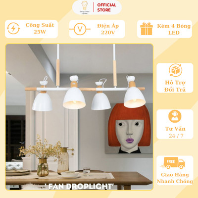 Đèn Thả Trần, Đèn Thả Phòng Bàn Ăn Energy Green Lighting TN582 - Decor Trang Tri Phong Cách Hiện Đại