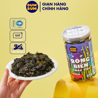 Rong biển cháy tỏi , rong biển ăn liền trộn cơm 130g DumBum đồ ăn vặt Hà Nội