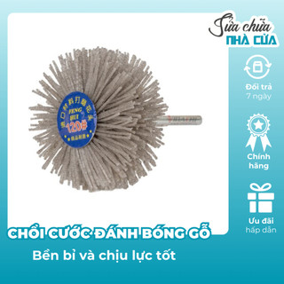 Chổi quật cước chà nhám đánh bóng gỗ,Chổi cước đánh bóng, đa dạng kích thước[80#, 400#]