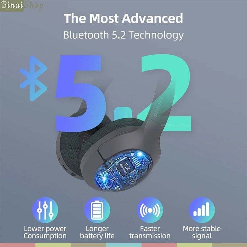 Tai Nghe Philips TAH7508 - Chất lượng Hi-Res, Không Dây Bluetooth 5.2, Gấp Gọn Linh Hoạt, Sạc Nhanh Trọng Lượng Nhẹ | BigBuy360 - bigbuy360.vn