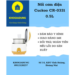 Nồi cơm điện cuckoo cr-0331 0.5l