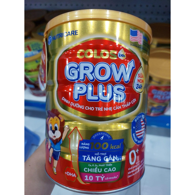 sữa grow plus nutricare đủ số