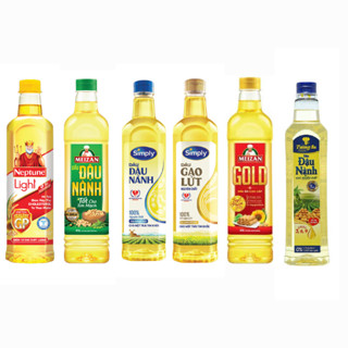  Dầu ăn chai 1L Simply Meizan Neptune Tường An 
