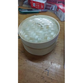 Xửng tre hấp bánh bao