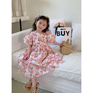 váy bé gái nhà mộc baby kids với chất liệu thô hàn cho bé từ 12-38kg