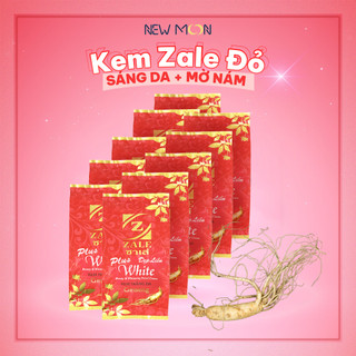 Kem nén dưỡng sáng da zale đỏ nhân sâm thái lan chính hãng combo 10 lọ