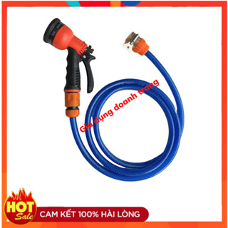 Bộ dây vòi nước tưới cây 8 chế lắp cho vòi nước khoá 1/2 (VÒI 8 CHẾ ĐỘ)