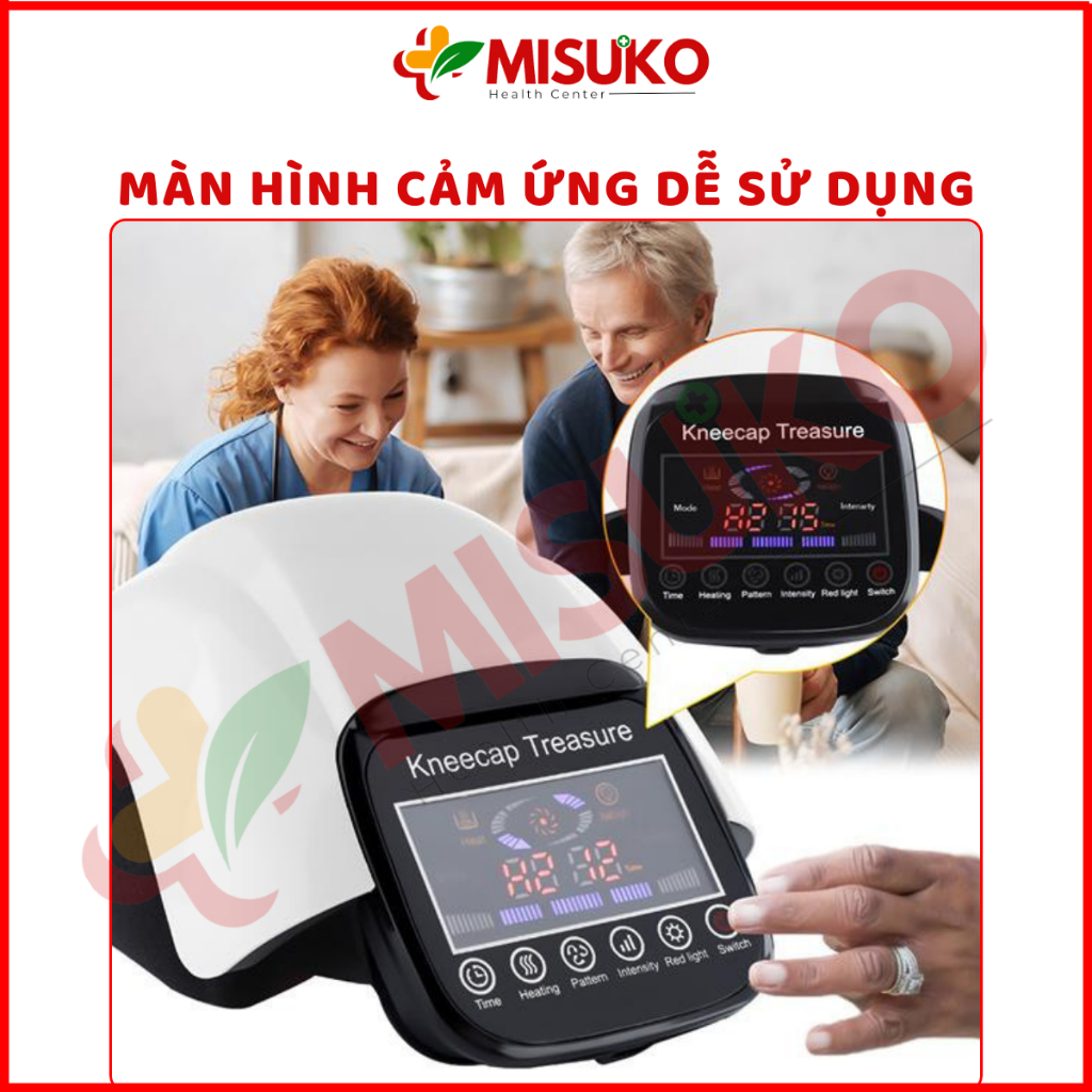 Máy massage Đầu Gối HY-991, Máy mát xa Đầu Gối ,Hỗ Trợ Giảm Đau Nhức Khớp Gối, Rung Tần Số Cao, Nhiệt Hồng Ngoại