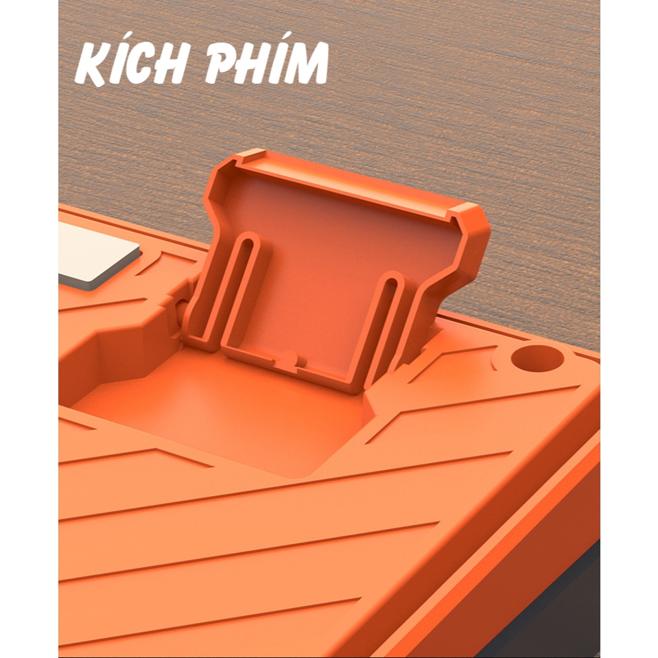 Bàn phím giả cơ Gaming RaiKu K98 full size - Led Rainbow siêu đẹp - Có núm xoay - Phím BPT - Gõ êm | BigBuy360 - bigbuy360.vn