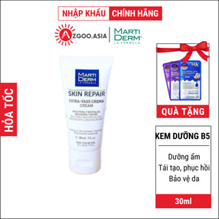 Kem Dưỡng B5 MartiDerm Skin Repair Cicra Vass Cream Dưỡng Ẩm Tái Tạo Phục Hồi Da Tổn Thương, Nhạy Cảm
