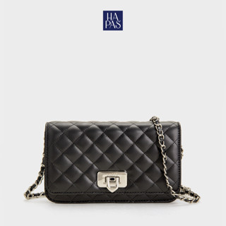 Túi Xách Nữ Đeo Chéo Ô Trám Nắp Gập HAPAS - TDC20138