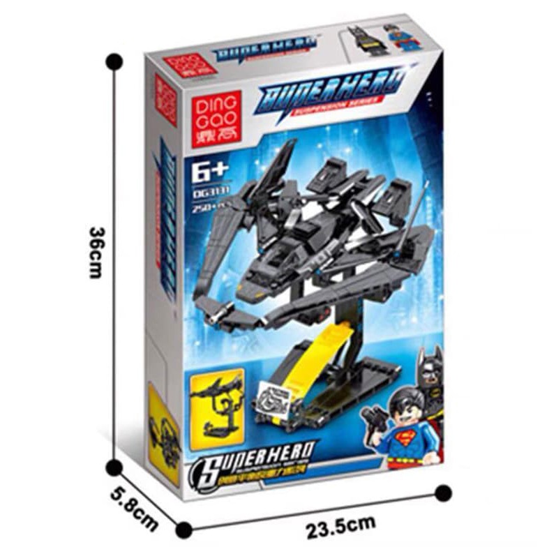 Lego Lắp Ráp Super Hero BATMAN 250 Mảnh