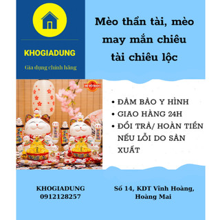 Mèo thần tài, mèo may mắn chiêu tài chiêu lộc