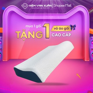 Gối Nằm Sóng Cao Su Thiên Nhiên Vạn Xuân Êm Ái Đưa Bạn Vào Giấc Ngủ Ngon