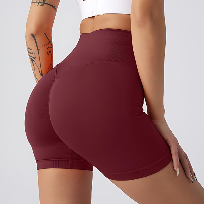 Quần đùi legging tập gym yoga aerobic thể thao nâng mông tôn dáng siêu co giãn BEYOUR SPORT