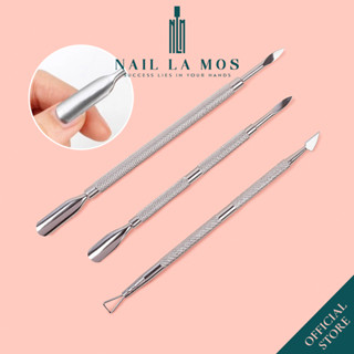 Cây đẩy da chết (sủi móng) - Cây cạo sơn gel, lấy khóe móng loại inox 304 chuyên dụng