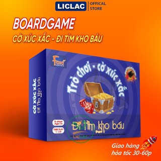 Boardgame Cờ Xúc Xắc - Đi Tìm Kho Báu Phần 1 trò chơi giải trí vui vẻ giúp phát triển tư duy