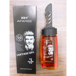 Gel vuốt tóc kèm lược Keo tóc keo vuốt tóc nam cao cấp chai 280ml kèm lược tiện dụng