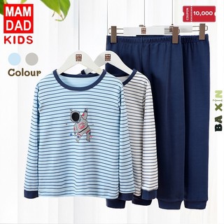 (10-50KG)BST THU ĐÔNG ĐỒ BỘ ĐỒ NGỦ DÀI TAY 100% COTTON MAMDADKIDS CHO BÉ TRAI MẶC NHÀ PHI HÀNH GIA SIZE ĐẠI
