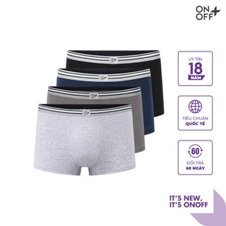 Combo 3 quần lót nam onoff cotton usa kháng khuẩn, khử mùi - 18uo23a035