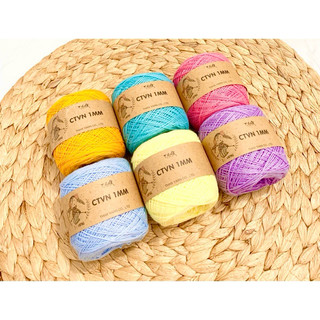Sợi CTVN 1mm 100gram màu 50-79
