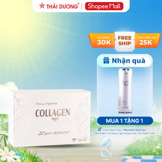 Combo Viên uống Collagen Tây Thi 120 viên Tặng Kem dưỡng Collagen Tây thi 30g_Sao Thái Dương