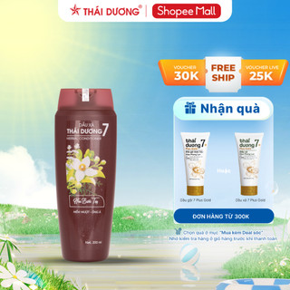 Dầu xả dược liệu Thái Dương 7  Hương Bưởi Tây 200ml - Sao Thái Dương