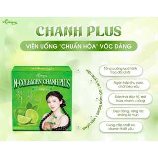Detox trà Chanh Giảm Cân N và Collagen - Detox N-Collagen Mẫu Mới