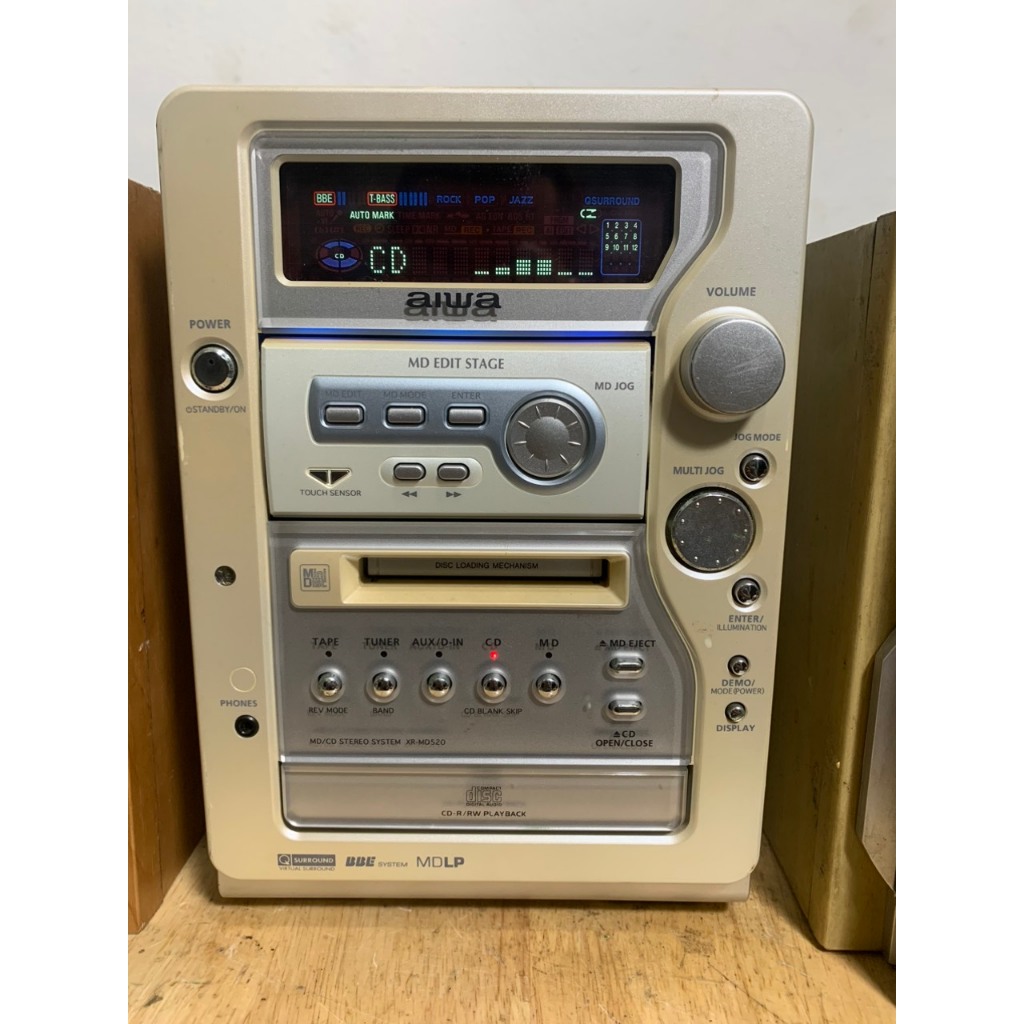 bán Cục Dàn Amply Aiwa  XR - MD520 bãi nhật hát tốt ( không loa )