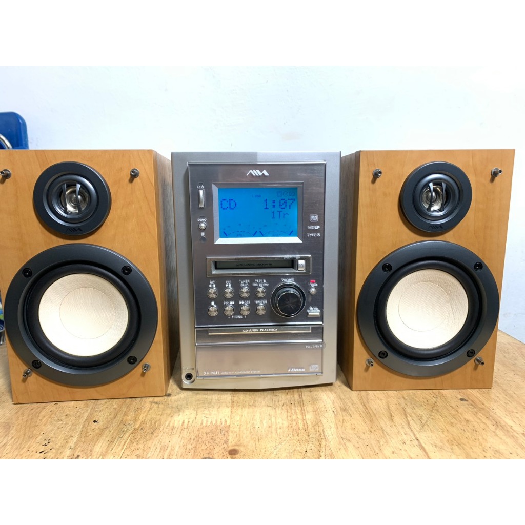 Bán Dàn Nghe Nhạc Vip Aiwa  CX _ LMJ1 đẹp keng màu gỗ hát cực tốt