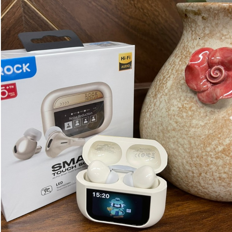 Tai nghe bluetooth chính hãng Rockspace A5 pro true wireless ko dây chống ồn chủ động ANC Bh 1 năm | BigBuy360 - bigbuy360.vn