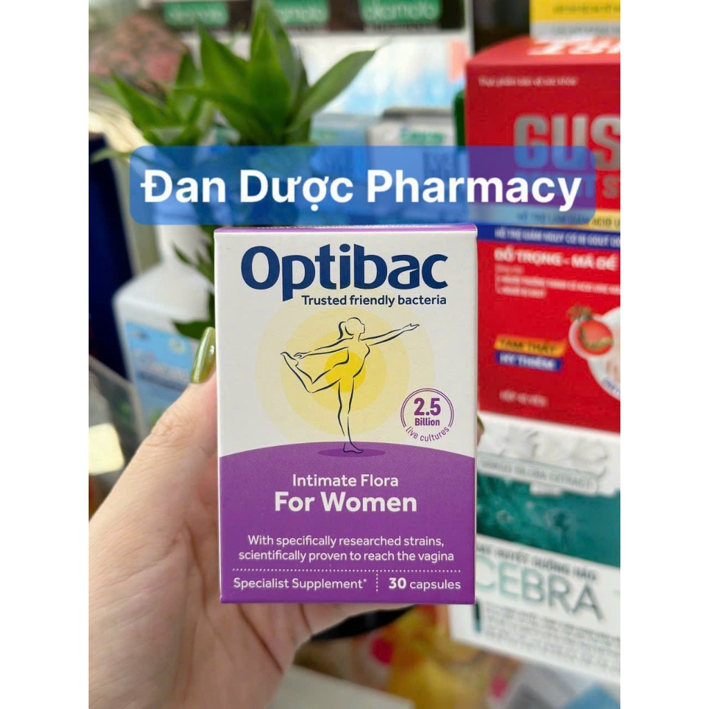 Men vi sinh Optibac tím (Optibac For Women) chuẩn nội địa Anh