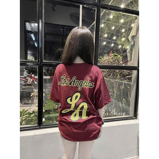 Áo Thun MLB Nhiều Mẫu Hottrend 2024 cotton 2 chiều hottrend 2024 vải 100% cotton - hàng full bọc tag