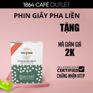 Gói Cà Phê Phin Giấy Nhật Origami Thunder 1 Trọng lượng 12g – 1864 CAFÉ