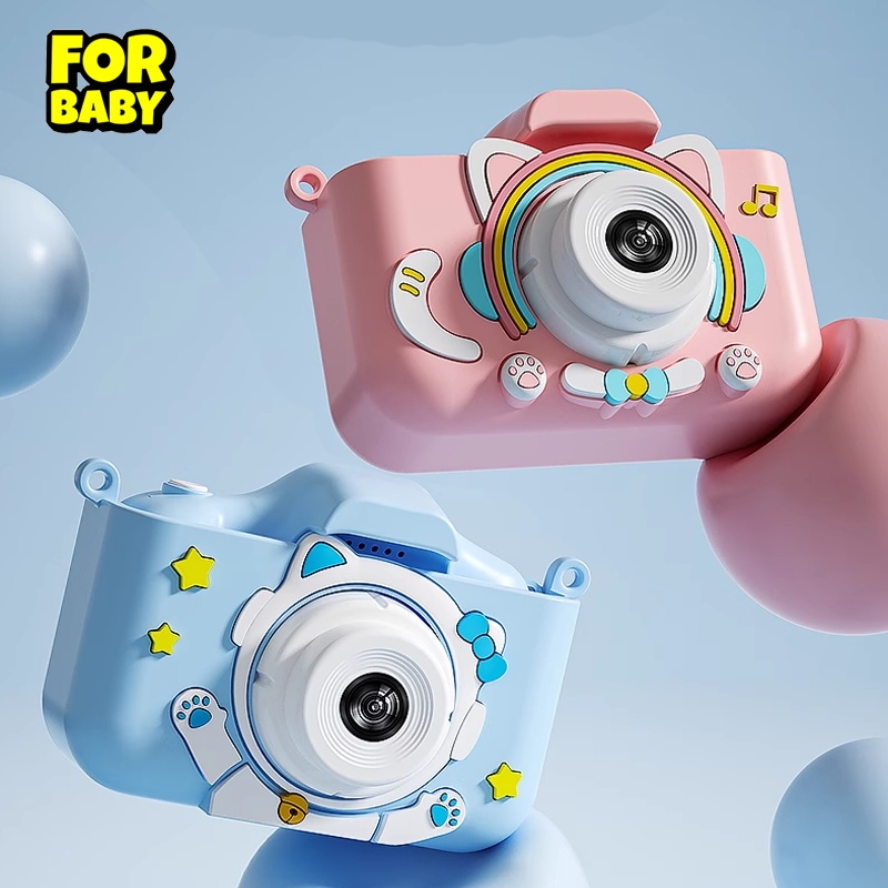 Máy ảnh cho bé FORBABY pixel vượt trội camera HD 2 mặt
