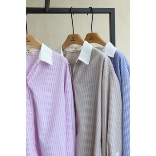Áo sơ mi phối tay BASIC BETA SHIRT