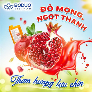 Siro vị lựu Boduo chai 1kg