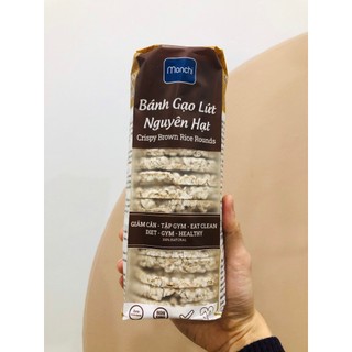 Bánh ăn kiêng giảm cân Bánh Gạo Lứt Không đường Monchi, bánh Ăn kiêng, thực dưỡng, eat clean