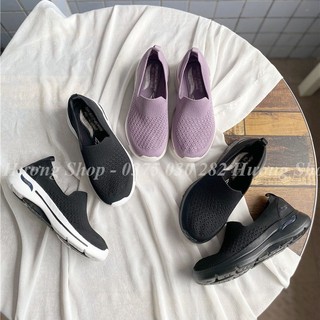 Giày Skechers len lỗ Archfit êm nhẹ, thời trang cho nữ