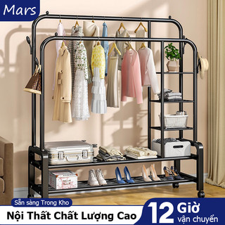 MARS Giá treo quần áo,Kệ Treo Đồ Đa Năng Kệ Khung treo quần áo Di chuyển Sào treo quần áo Nhiều kích cỡ