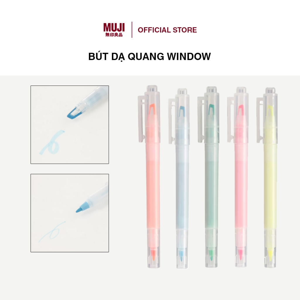 Bút Dạ Quang Window MUJI