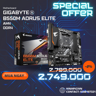 Mainboard gigabyte b550m aorus elite
