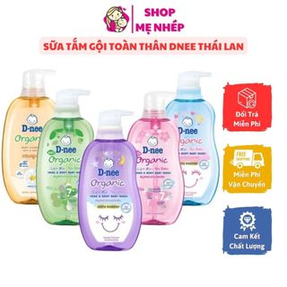  Sữa Tắm Gội Toàn Thân Dnee 2 in 1 Cho Bé 0-3 tuổi và > 3 tuổi 200ml 380ml 800ml 