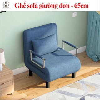 Ghế Sofa Giường Gấp Gọn đơn - Tích Hợp Thông Minh 3in1  - Loại 65cm
