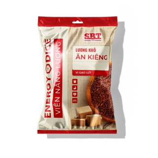  Lương Khô Ăn Kiêng SBT Energy Dice Vị Gạo Lứt  Gói 285g  