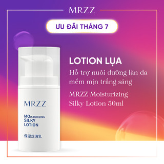 Lotion lụa dưỡng ẩm chuyên sâu cho da căng bóng, chống lão hóa và cấp ẩm đa tầng MRZZ Moisturizing Silky Lotion 50ml