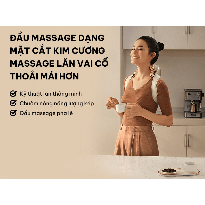 Máy massage cổ vai gáy SKG H5-2 cao cấp